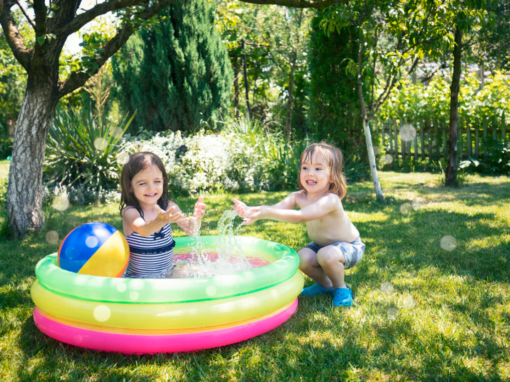 The Modern Times Enriched with A small kiddie pool