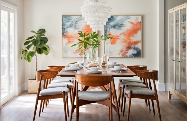Dining with a Touch of Style; Innovative Table and Chair Pairings
