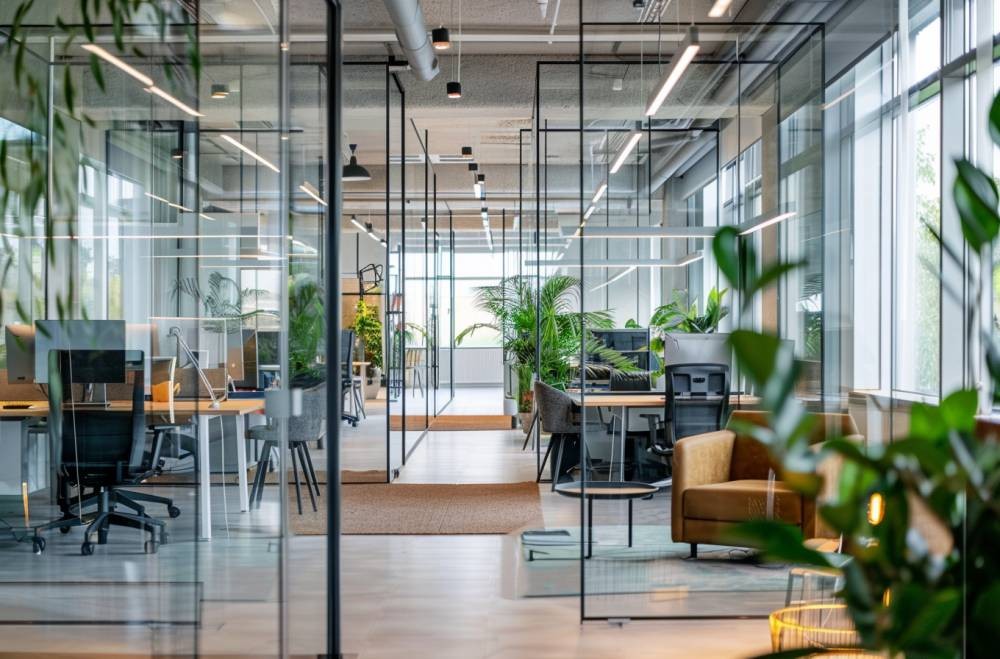 How Sliding Glass Offices Enhance Collaboration and Productivity in the Workplace