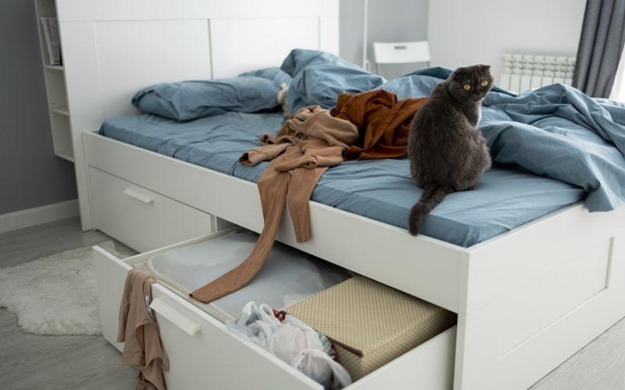 How a Storage Bedframe Helps Maximise Space in Small HDB Flats